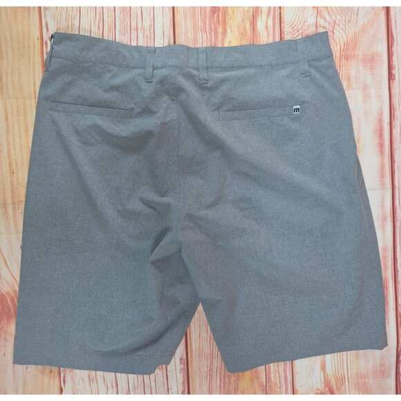 Travis Mathew Mens Gray Stretch Blend Chino Shorts Size 36 - Picture 2 of 5